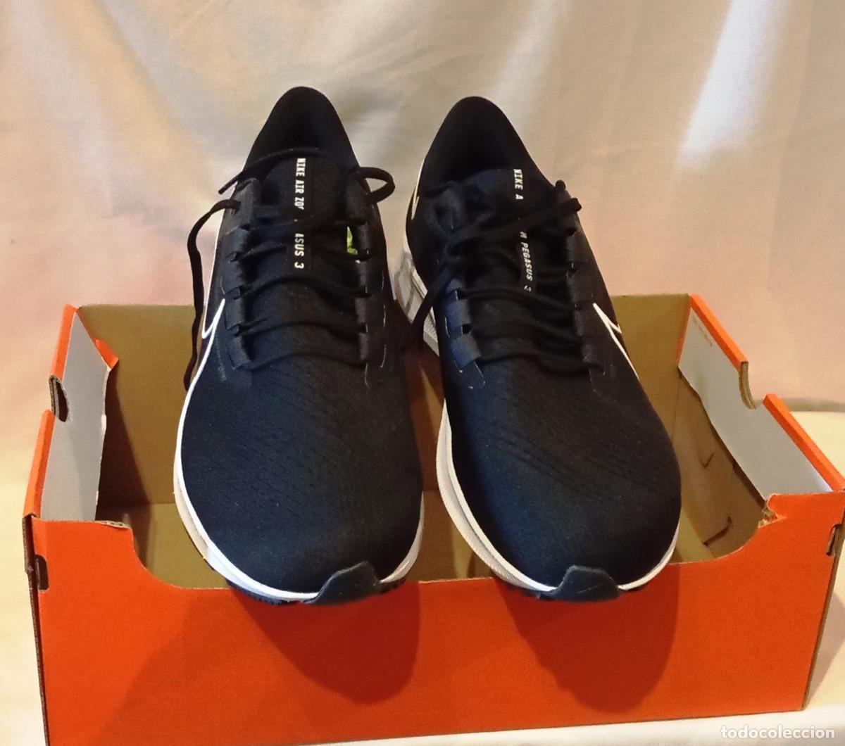 Coleccionismo deportivo: Zapatillas Nike Air Zoom Pegasus 38 en color negro. Talla 16 (Americano). Talla 50.5 (Europeo)