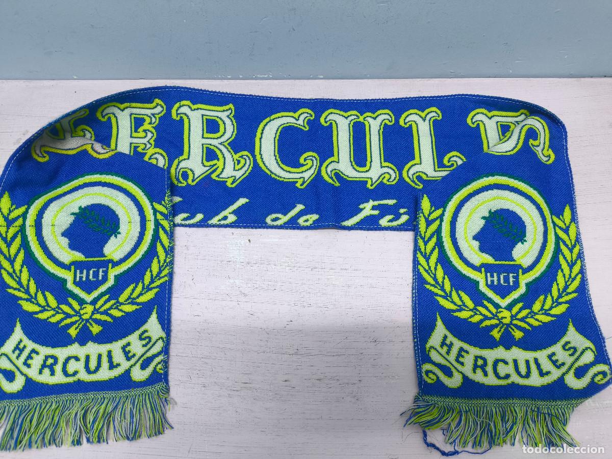 Coleccionismo deportivo: Hercules cf bufanda futbol football scarf