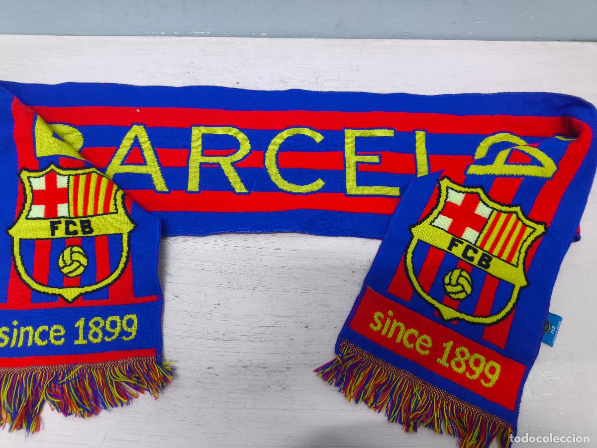 Coleccionismo deportivo: FC Barcelona bufanda futbol scarf football