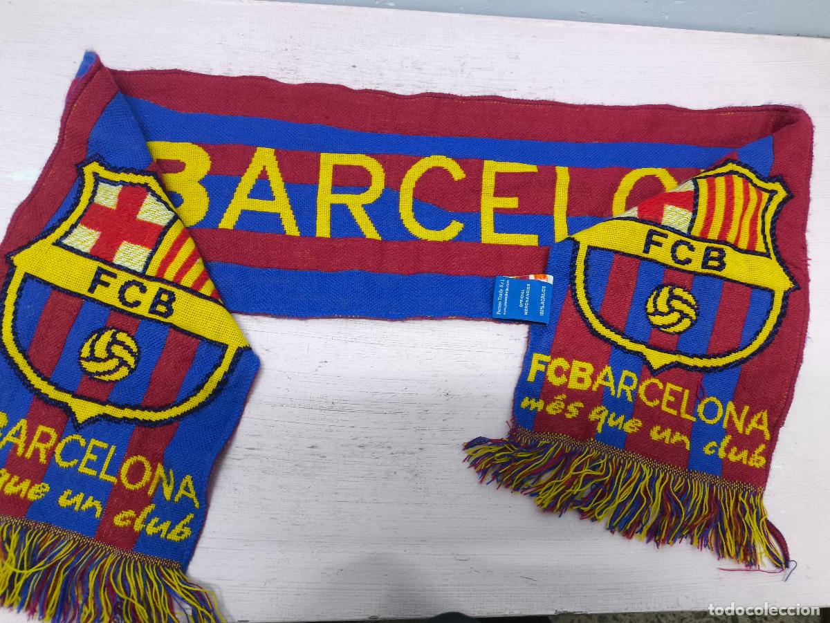 Coleccionismo deportivo: FC Barcelona bufanda futbol scarf football