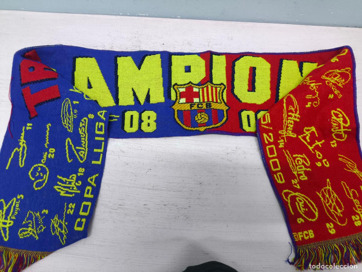 Coleccionismo deportivo: 2009 FC barcelona scarf football futbol bufanda