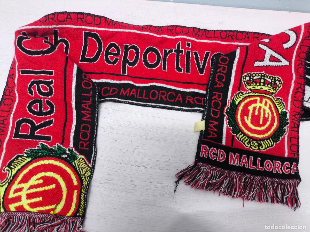 Coleccionismo deportivo: RCD Mallorca scarf football futbol bufanda