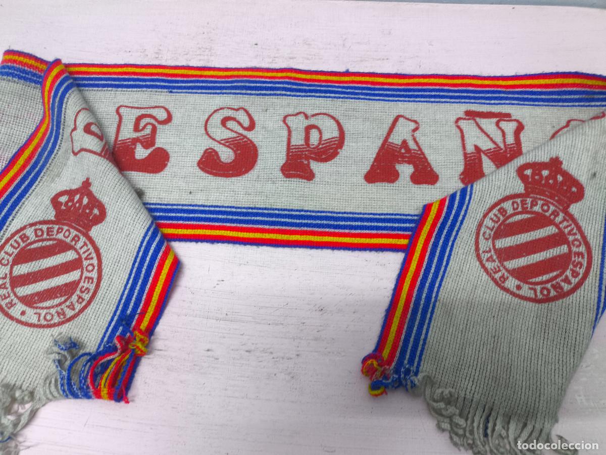 Coleccionismo deportivo: RCD Espanyol vintage 1980 bufanda futbol fotball scarf espa&ntilde;ol