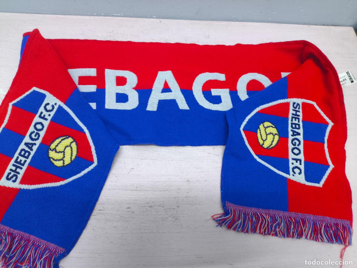 Coleccionismo deportivo: Shebago fc bufanda futbol football scarf