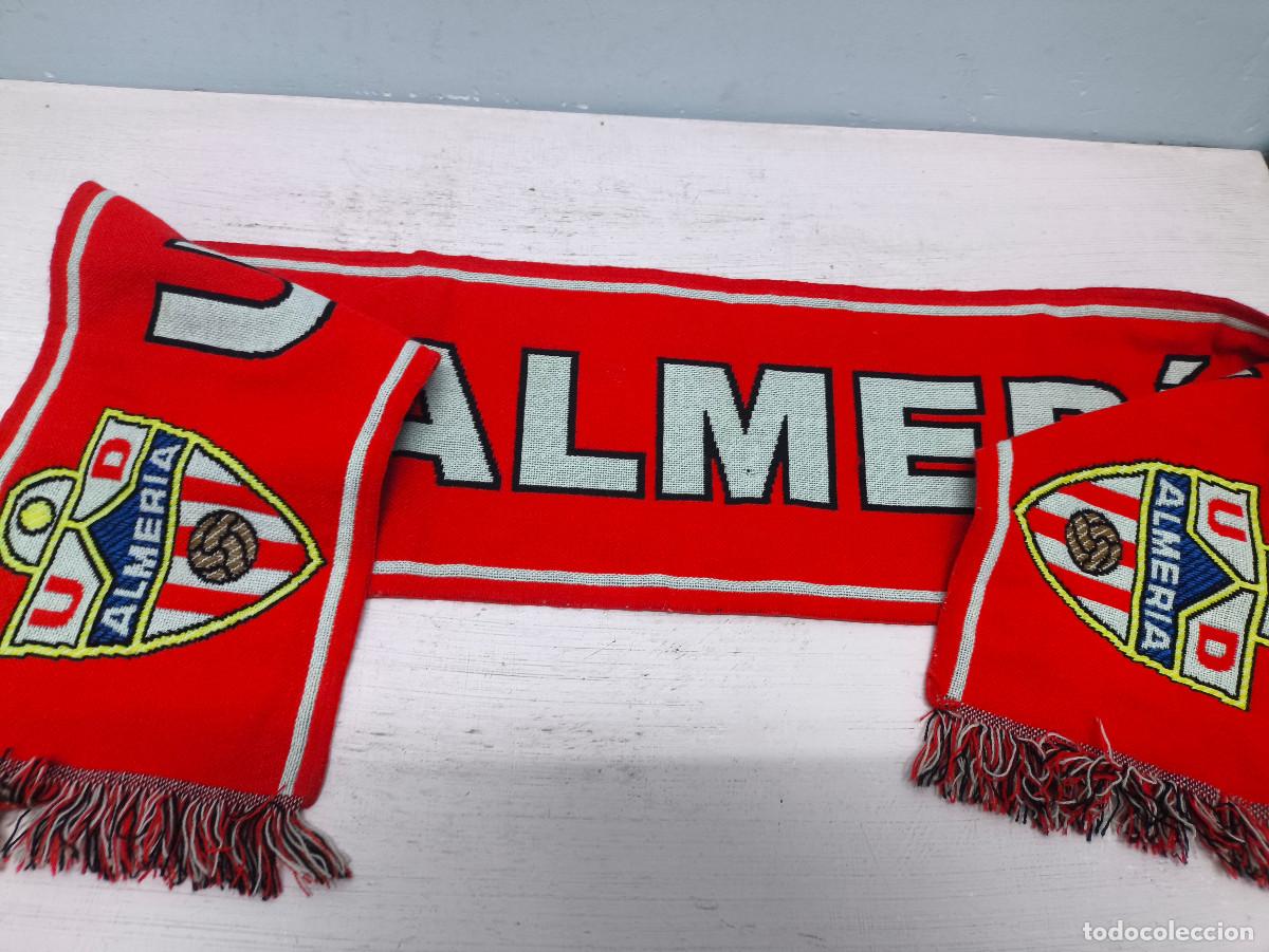 Coleccionismo deportivo: UD Almeria bufanda scarf football futbol