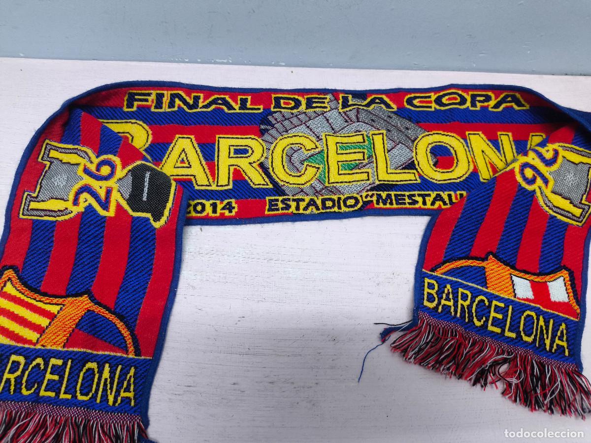 Coleccionismo deportivo: FC Barcelona Copa del Rey bufanda scarf football futbol