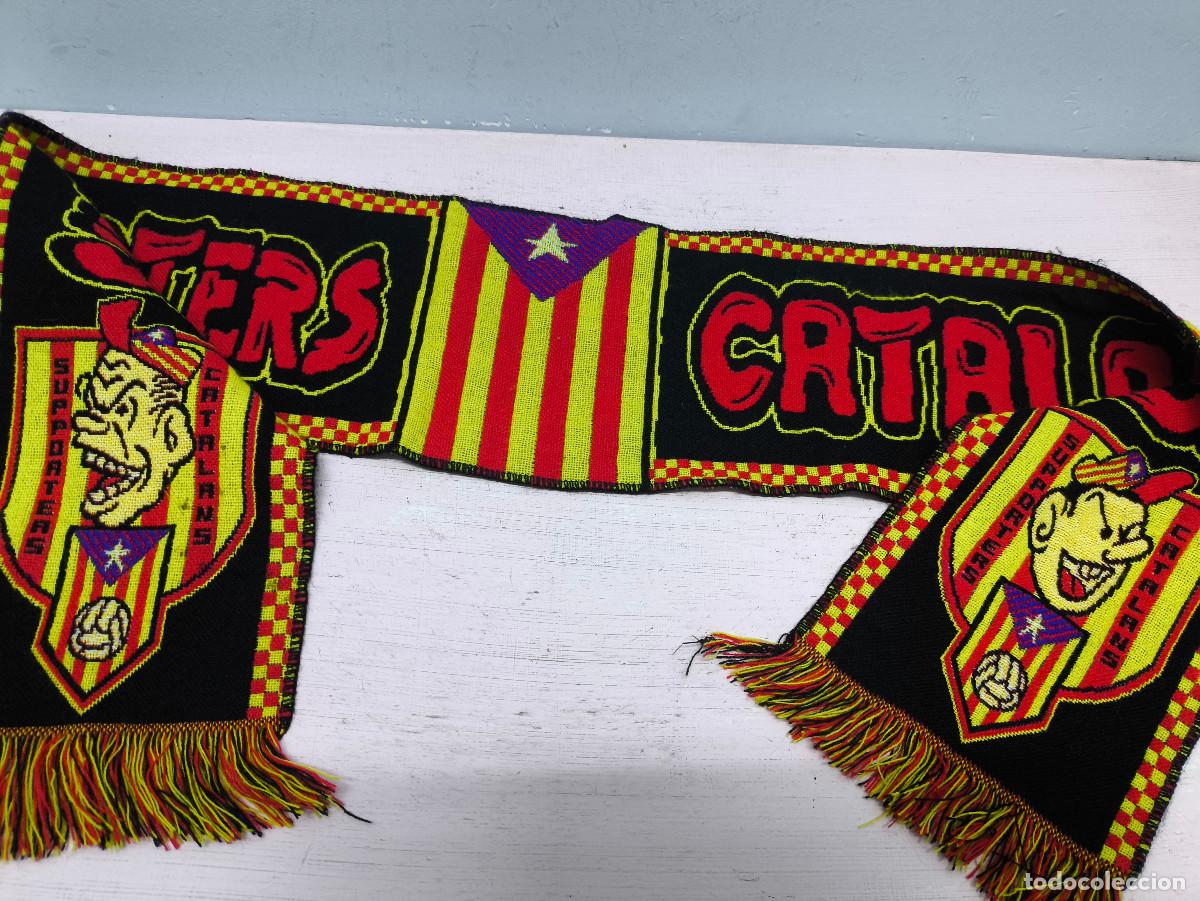 Coleccionismo deportivo: Supporters Catalunya ultras seleccion catalana hools ultra futbol football bufanda scarf