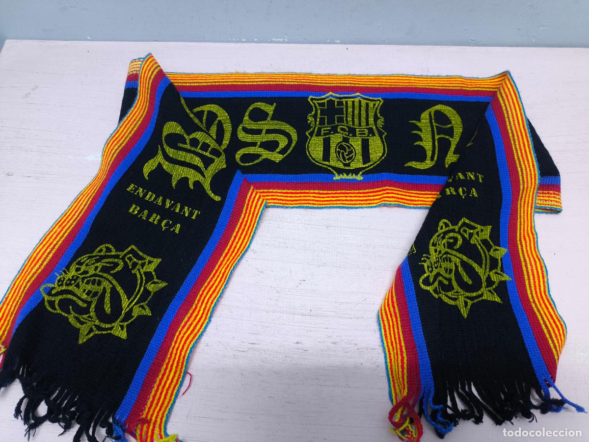 Coleccionismo deportivo: Boixos Nois 1990 bufanda futbol football scarf vintage ultras ultra