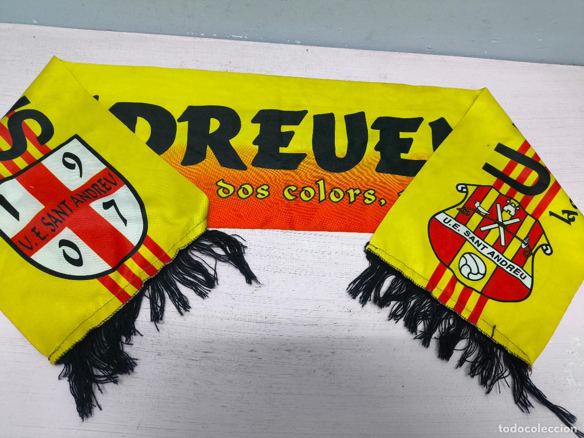 Coleccionismo deportivo: UE Sant Andreu Ultras futbol football scarf working class ultra