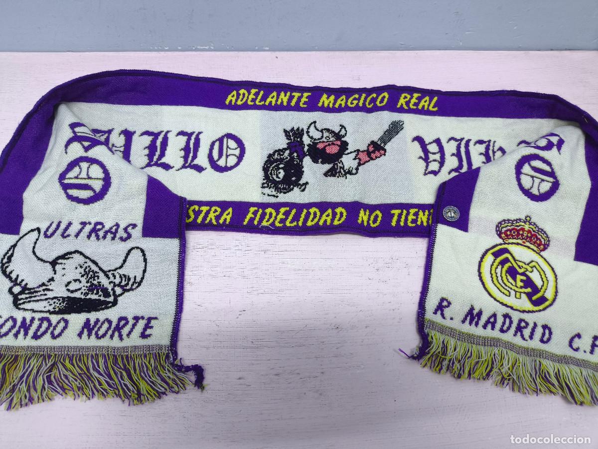 Coleccionismo deportivo: Orgullo Vikingo real madrid bufanda futbol football scarf ultra