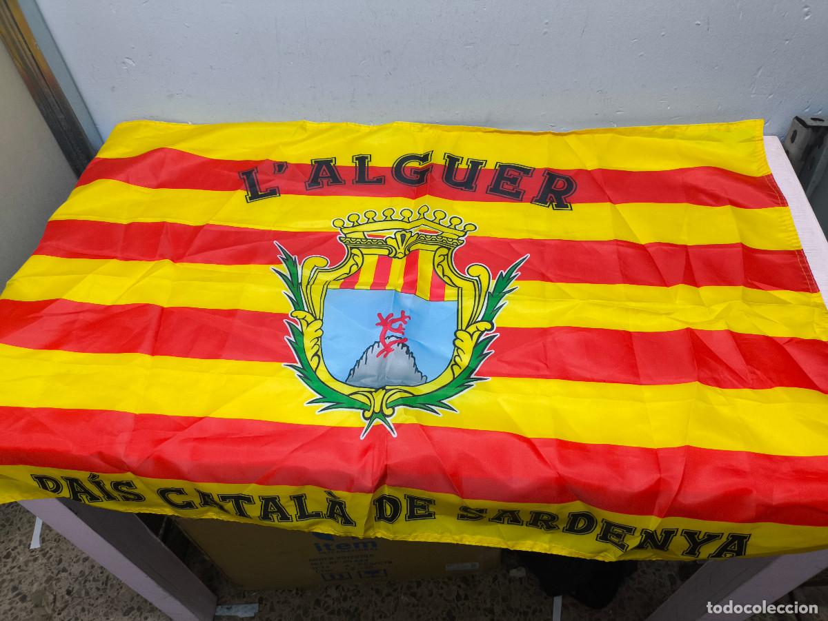 Coleccionismo deportivo: l'Alguer catalunya bufanda paisos catalans Italia flag