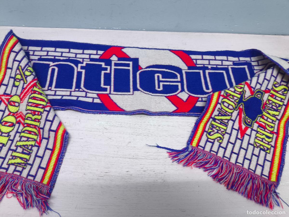 Coleccionismo deportivo: Anticule bufanda ultras ultra real madrid scarf hools - Foto 1