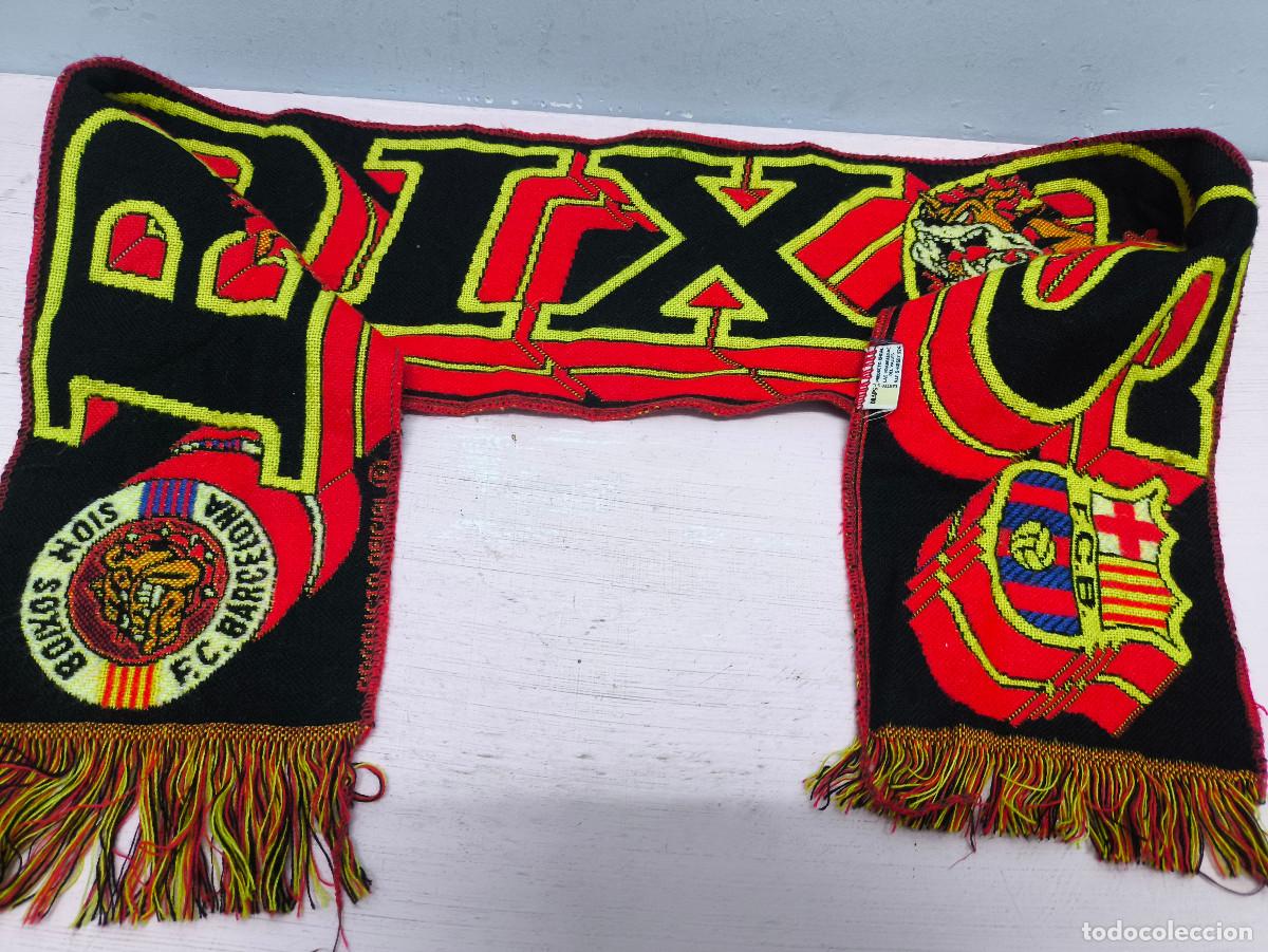 Coleccionismo deportivo: Boixos Nois FC Barcelona Ultras hooligan bufanda futbol football scarf ultra vintage