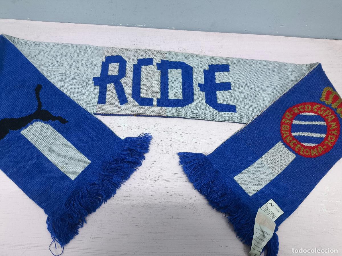 Coleccionismo deportivo: RCD Espanyol bufanda futbol football scarf