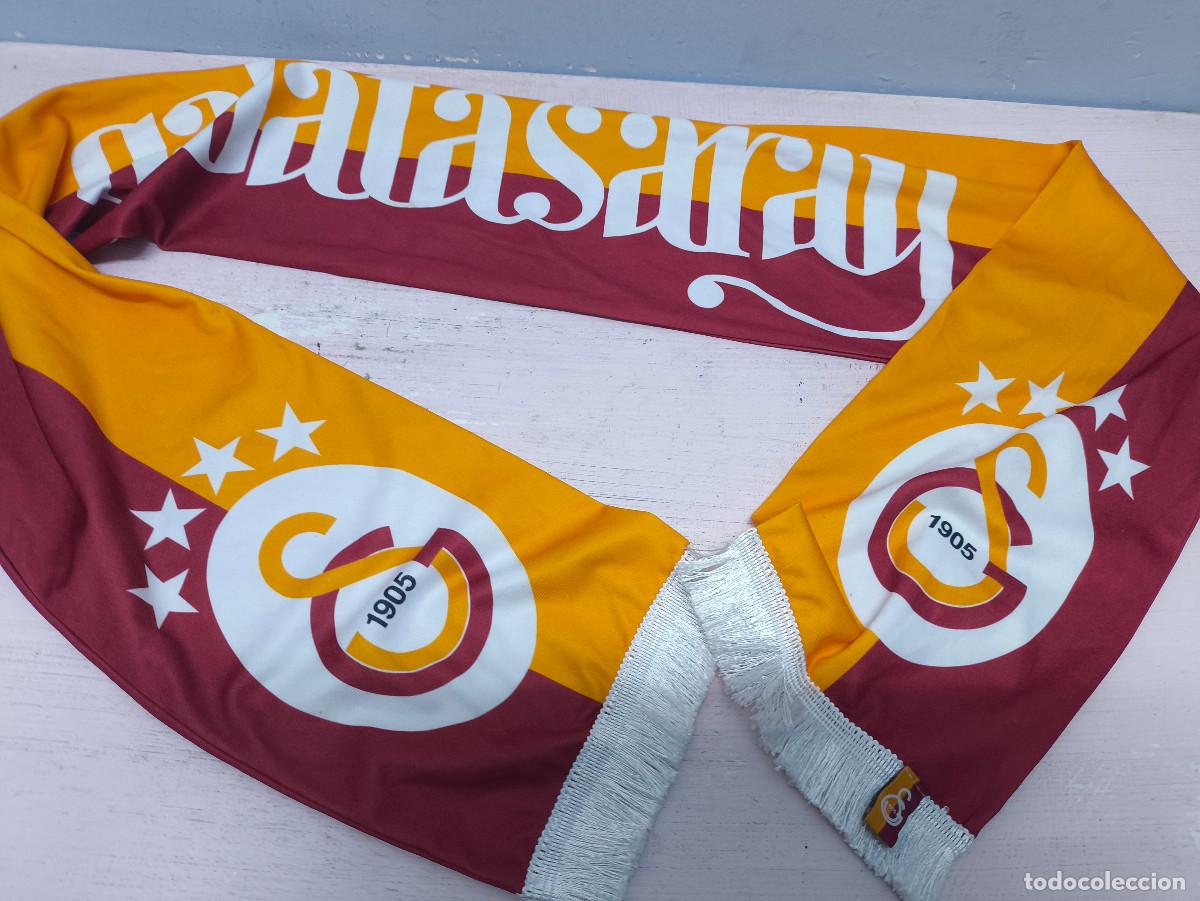 Coleccionismo deportivo: Galatasaray SK bufanda futbol football scarf turkey