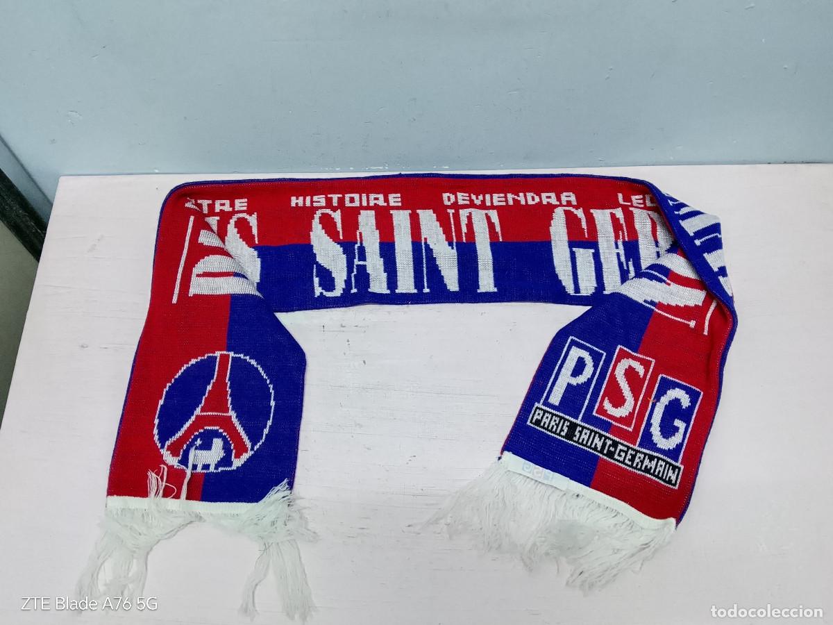 Coleccionismo deportivo: PSG France bufanda futbol football scarf foulard