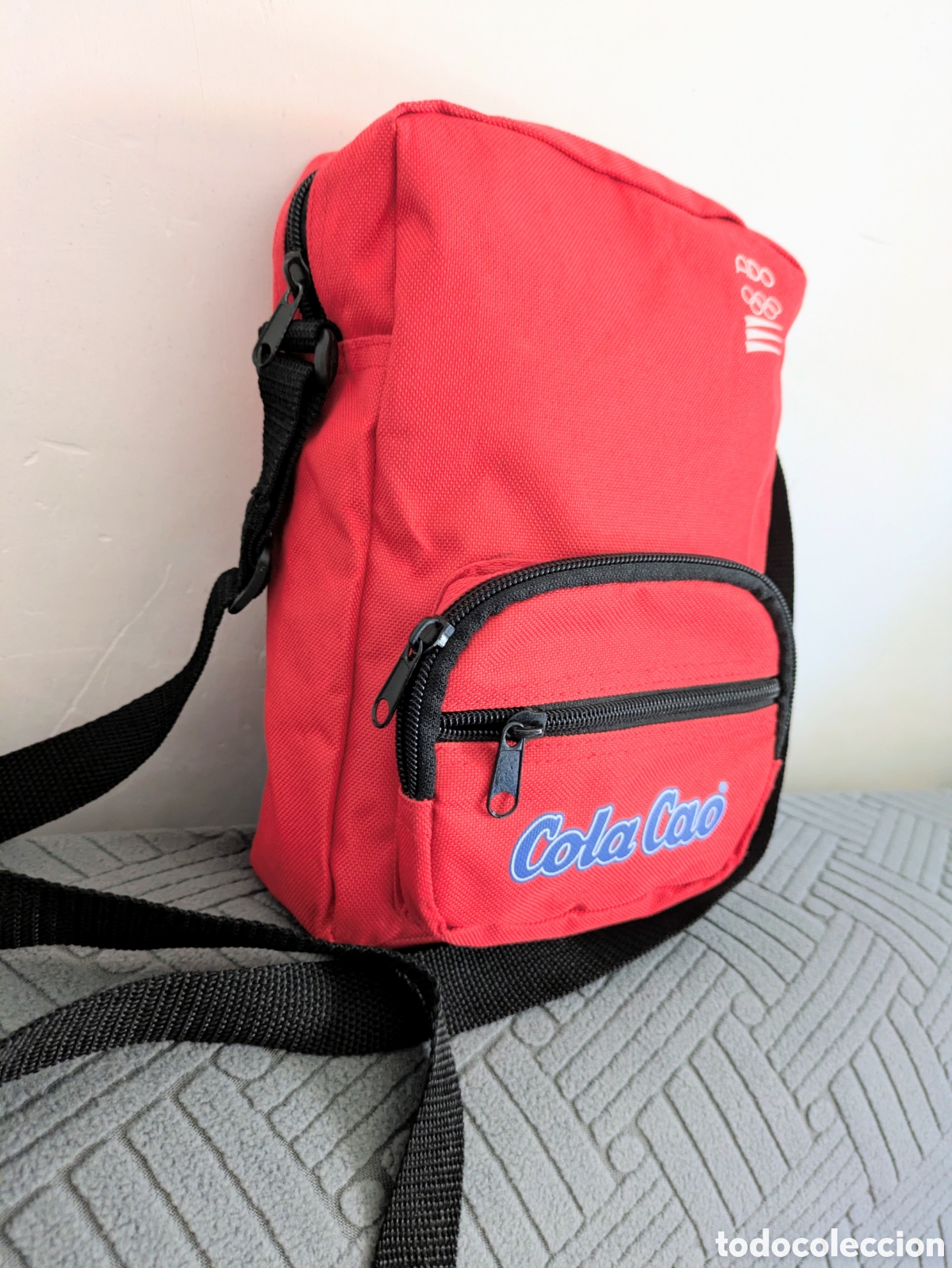 Coleccionismo deportivo: Bolso 90s Colacao olimpiadas - Foto 4