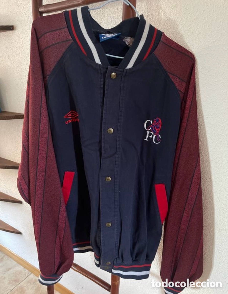 Collezionismo sportivo: CAZADORA VINTAGE CHELSEA UMBRO TALLA XL - CHAQUETA