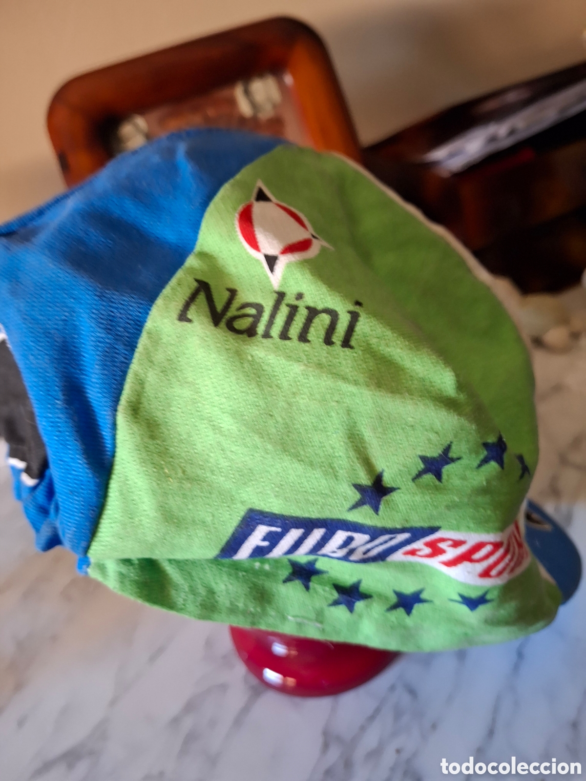 Coleccionismo deportivo: Gorra ciclista Equipo Kelme - Foto 7
