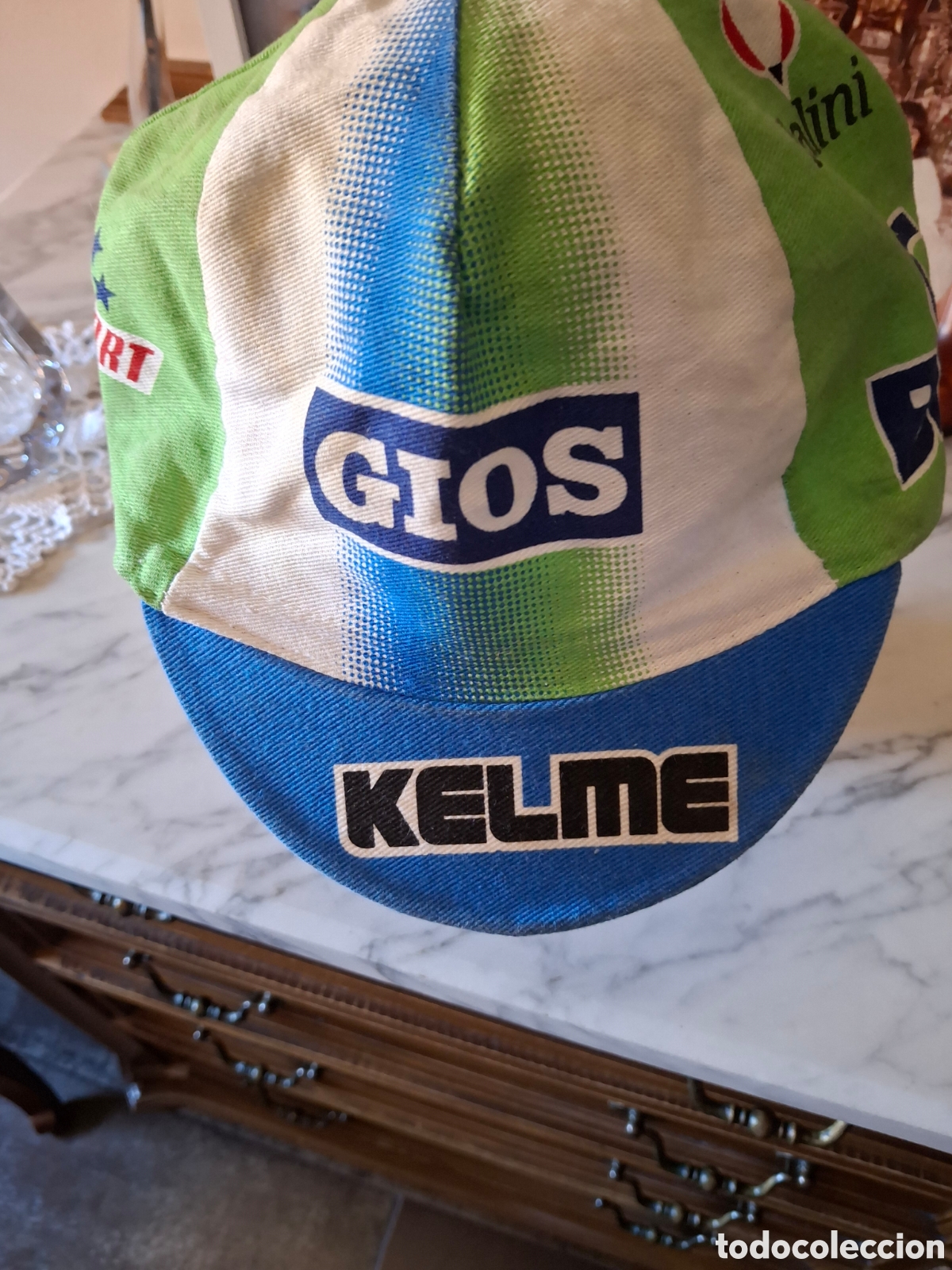 Coleccionismo deportivo: Gorra ciclista Equipo Kelme - Foto 8