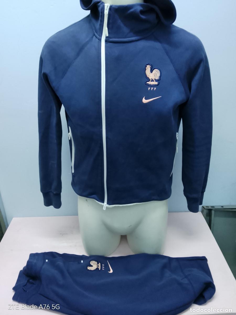 Coleccionismo deportivo: Francia France chandal tracksuit seleccion futbol football jacket M 56cts
