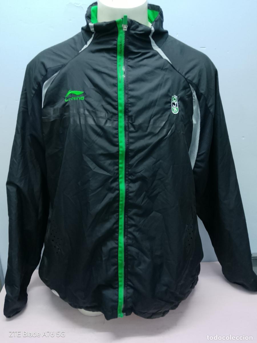 Coleccionismo deportivo: Joventut de Badalona Penya CJB plumon For Players chaqueta jugador 4xl xxxxl 73cts