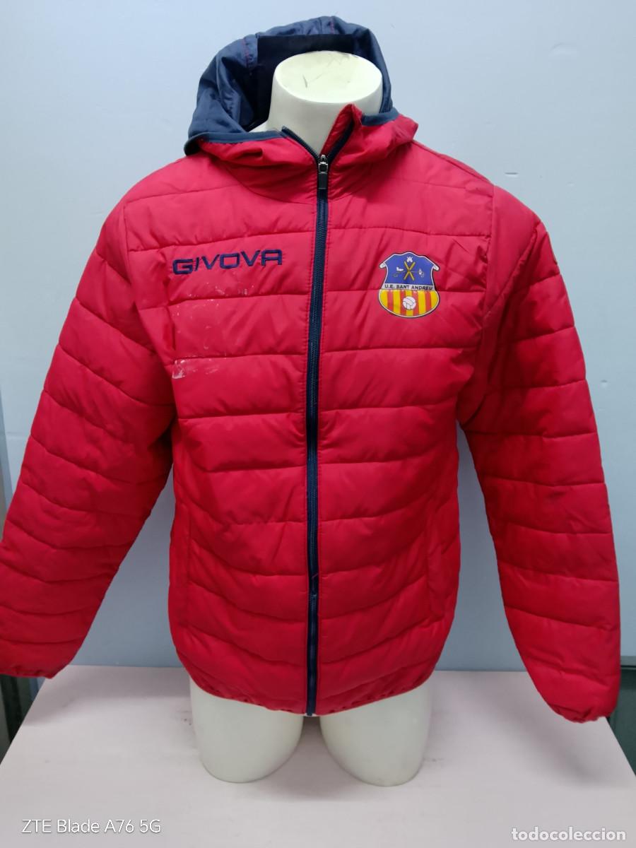 Coleccionismo deportivo: UE Sant Andreu Plumon chaqueta futbol football M 56cts