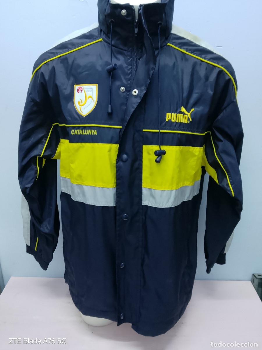 Collectionnisme sportif: Catalunya seleccion chaqueta futbol football jacket S 54cts For Players