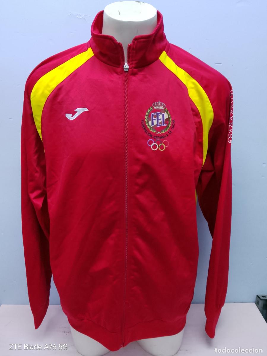 Collectionnisme sportif: Federacion Espa&ntilde;ola de Lucha Fighter Spain Olimpic Games Espa&ntilde;a seleccion XL 60cts