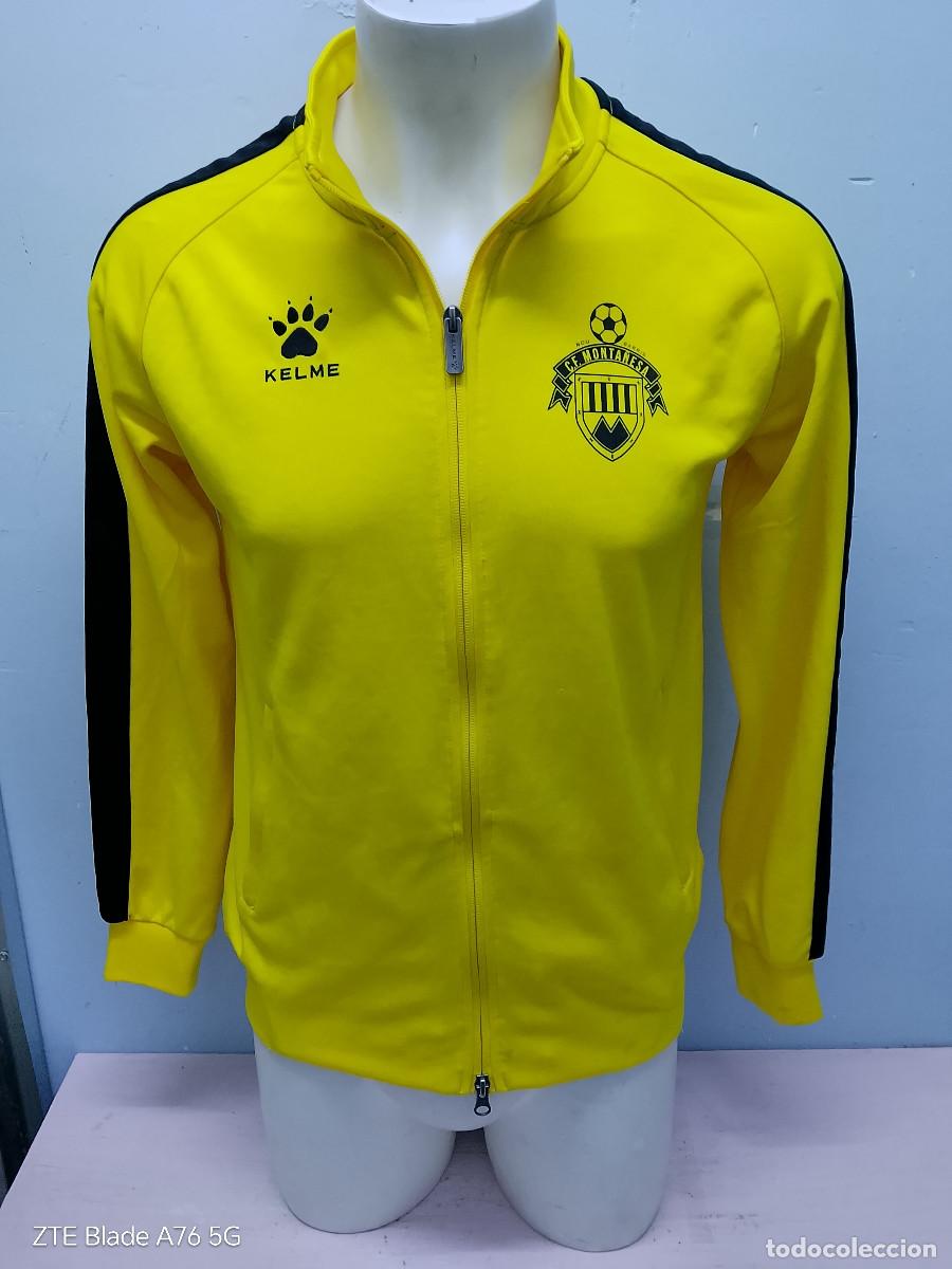 Coleccionismo deportivo: CF monta&ntilde;esa chaqueta futbol jugador football jacket Barcelona catalunya XS 53cts
