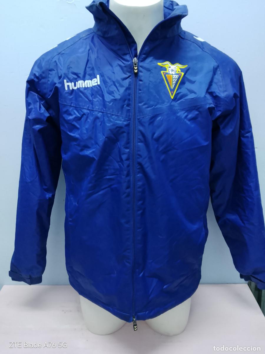Coleccionismo deportivo: CF Badalona jacket chaqueta futbol jugador for players S 56cts