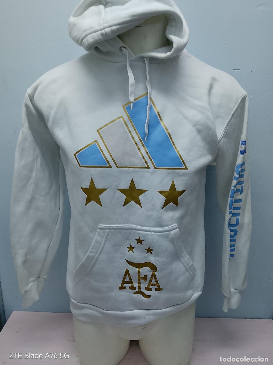 Collectionnisme sportif: Argentina World Cup seleccion sudadera jersey futbol football L 56cts