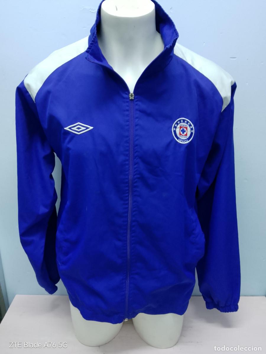 Coleccionismo deportivo: Cruz Azul Mexico chaqueta futbol football jacket L 60cts