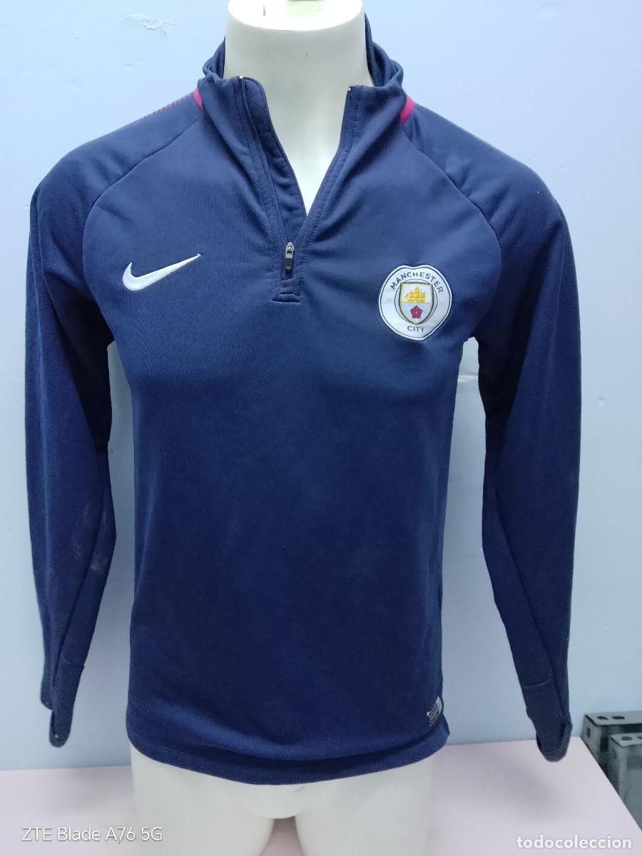 Coleccionismo deportivo: Manchester city jersey training shirt futbol football M 51cts