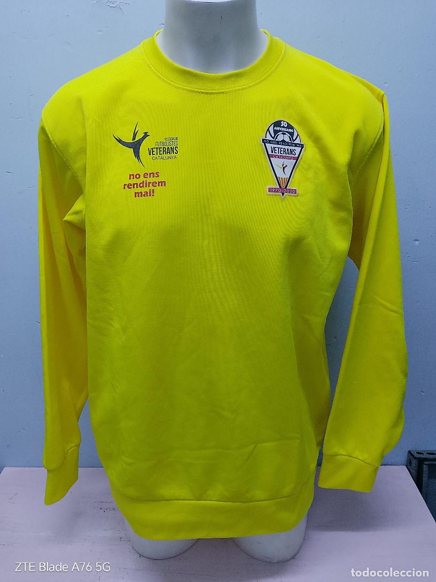 Coleccionismo deportivo: Veterans de Catalunya jersey futbol football catalan 50 aniversario L 62cts