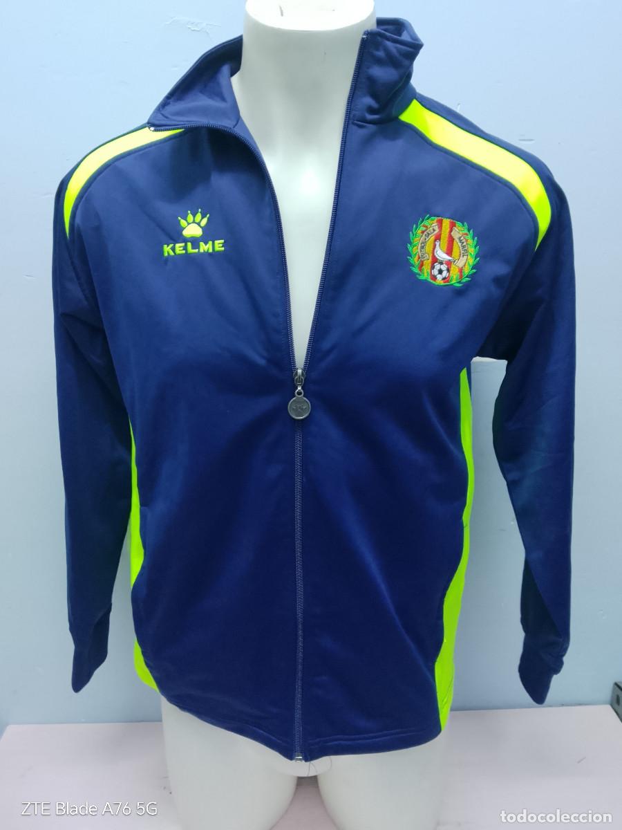 Coleccionismo deportivo: Marfil Santa Coloma chaqueta futbol football jacket sala futsal S 54cts