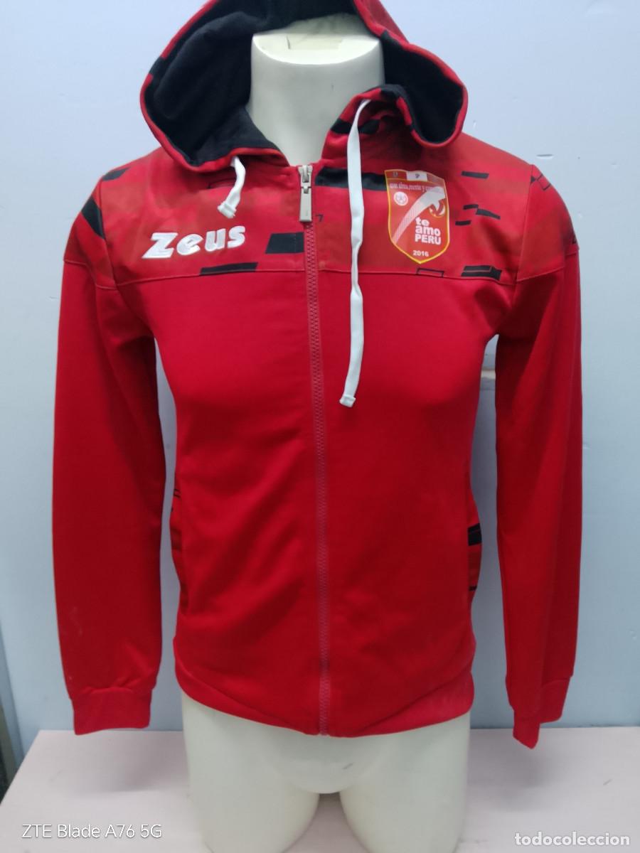 Coleccionismo deportivo: Peru chaqueta juegos olimpicos futbol football jacket S 48cts