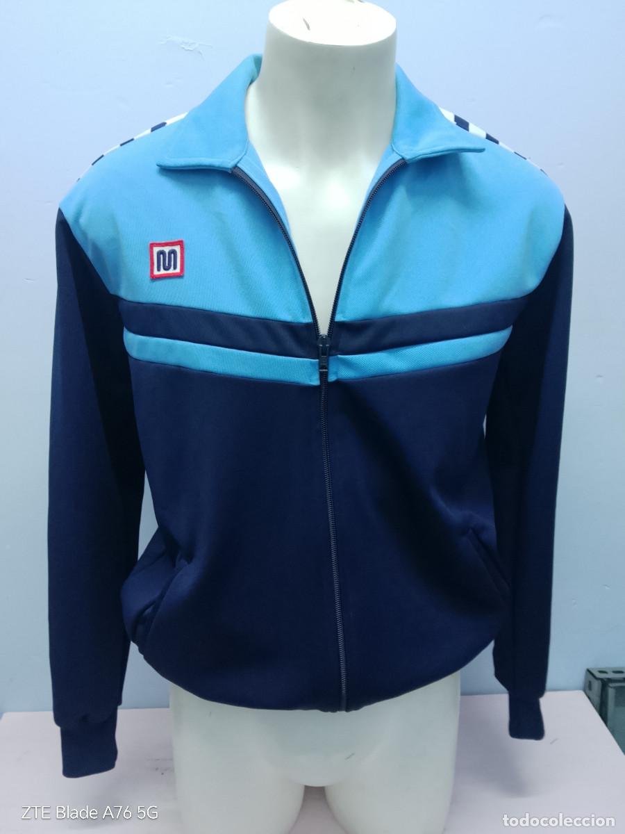 Coleccionismo deportivo: MEYBA RCD Espanyol vintage 1980 jacket chaqueta futbol football L 60cts
