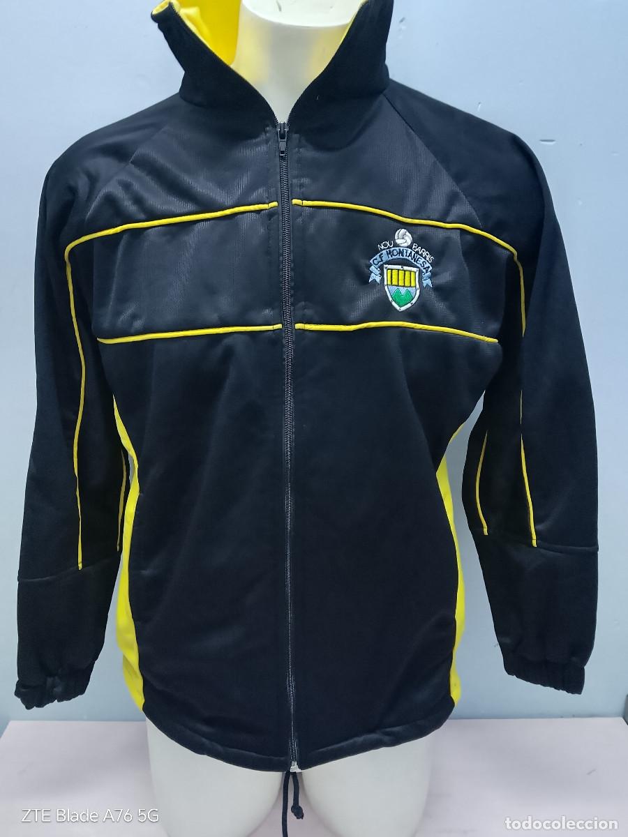 Coleccionismo deportivo: CF Monta&ntilde;esa Barcelona chaqueta futbol football jacket M 61cts
