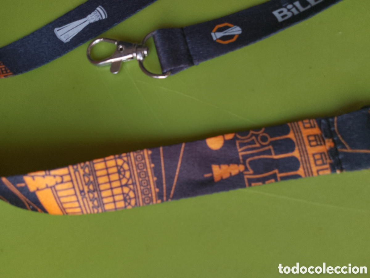 Coleccionismo deportivo: UEFA LEAGUE . BILBAO FINAL 2025 . OFFICIAL LANYARD . - Foto 4