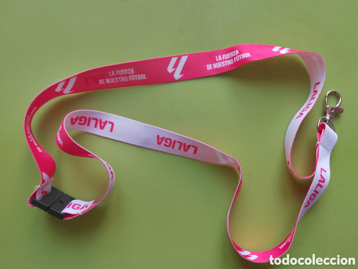 Coleccionismo deportivo: LALIGA COLGANTE . OFFICIAL LANYARD .