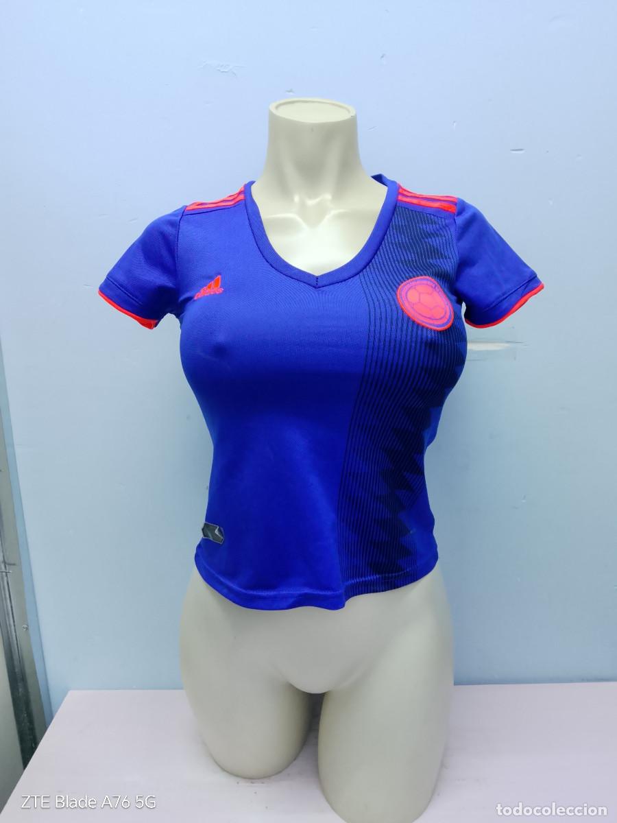 Coleccionismo deportivo: Colombia seleccion camiseta futbol football shirt girl woman chica mujer sexy S 40cts