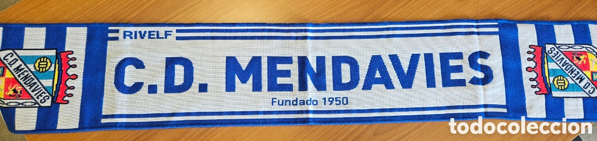 Coleccionismo deportivo: BUFANDA FUTBOL MENDAVIES