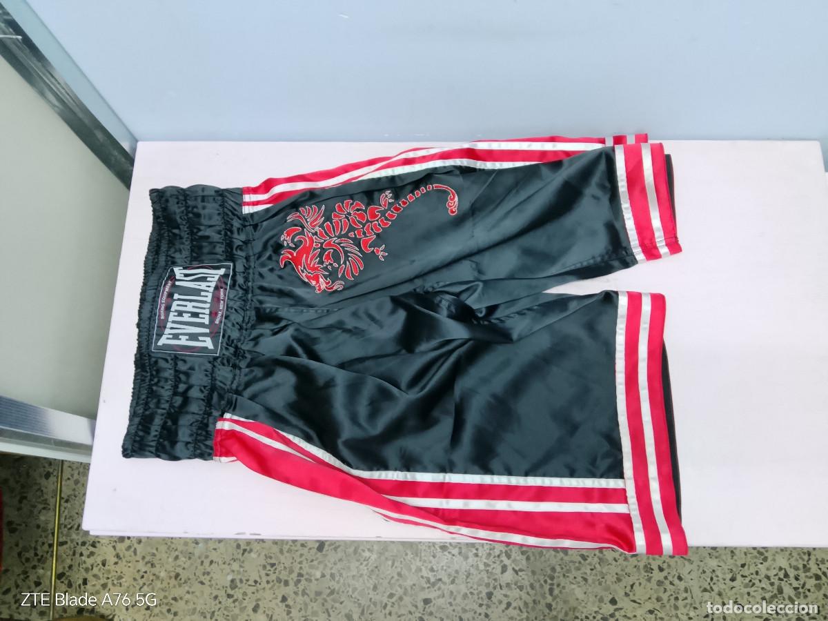 Coleccionismo deportivo: everlast shorts pantalon kick boxing artes marciales muay thai boxeo M