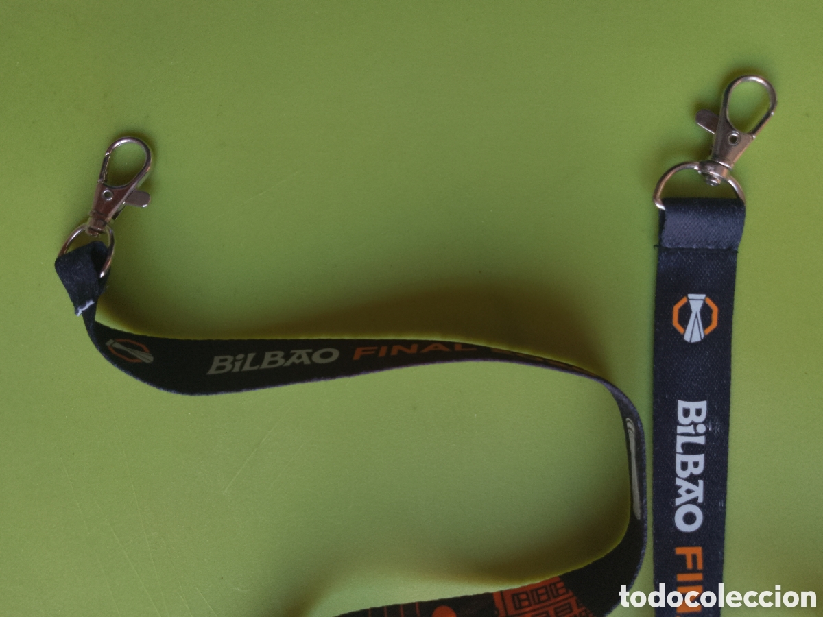 Coleccionismo deportivo: UEFA LEAGUE . BILBAO FINAL 2025 . OFFICIAL LANYARD . - Foto 9