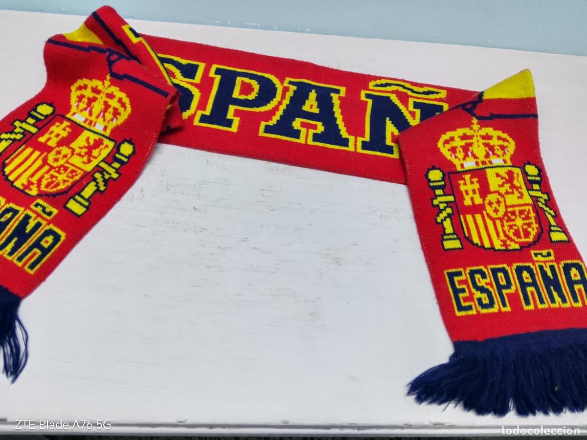 Collectionnisme sportif: Espa&ntilde;a Seleccion bufanda futbol football scarf