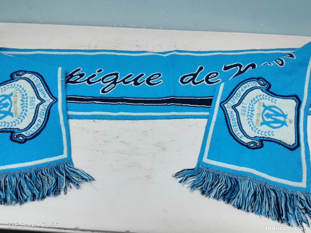 Coleccionismo deportivo: Olympic de Marseille Olympique bufanda scarf futbol football france