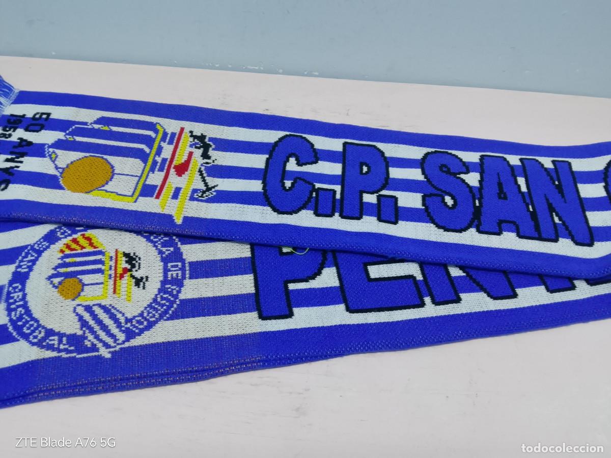 Coleccionismo deportivo: CP San Cristobal Terrassa bufanda futbol football scarf ultras