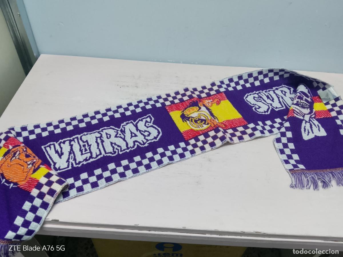 Coleccionismo deportivo: Ultrasur bufanda ultras ultra real madrid scarf hools Sur