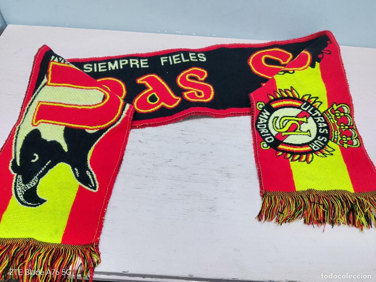 Coleccionismo deportivo: Ultrasur Bufanda futbol real madrid scarf football